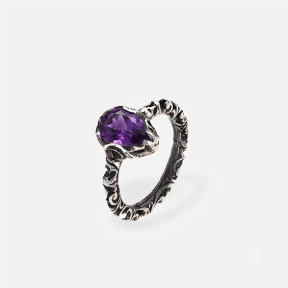 Anello Maria e Luisa Jewels Donna in Argento Ametista AA0117/V1 AMETISTA - AA0117/V1 AMETISTA